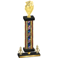 Premium Single Flag USA Victory Pickleball Trophy
