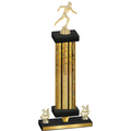 Premium Single Gold Glacier Year Running Trophy