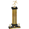 Premium Single Gold Glacier Year Running Trophy