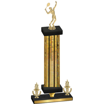 Premium Single Gold Glacier Victory Tennis Trophy