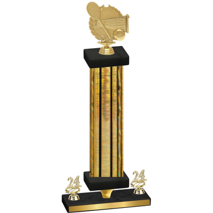 Premium Single Gold Glacier Year Tennis Trophy