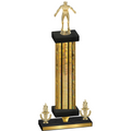 Premium Single Gold Glacier Victory Wrestling Trophy