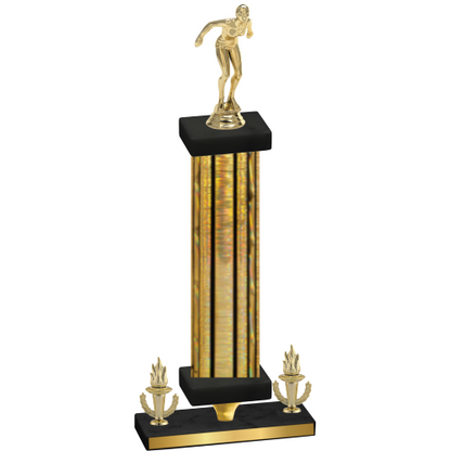 Premium Single Gold Glacier Victory Tennis Trophy