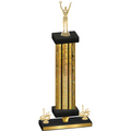 Premium Single Gold Glacier First Place Victory Trophy