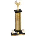 Premium Single Gold Glacier Year Victory Trophy