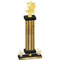Premium Single Gold Glacier Third Place Pickleball Trophy