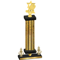 Premium Single Gold Glacier Victory Pickleball Trophy