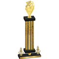 Premium Single Gold Glacier Victory Pickleball Trophy
