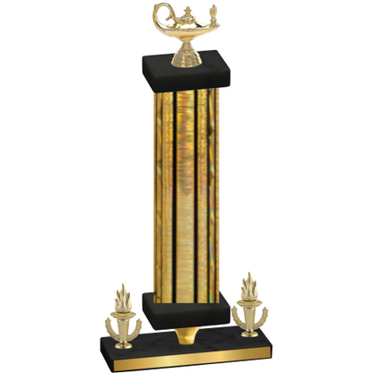 Premium Single Gold Glacier Victory Academics Trophy