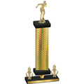 Premium Single Gold Carbon Fiber Victory Swimming Trophy