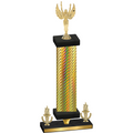 Premium Single Gold Carbon Fiber Victory Victory Trophy