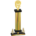 Premium Single Gold Carbon Fiber Victory Pickleball Trophy