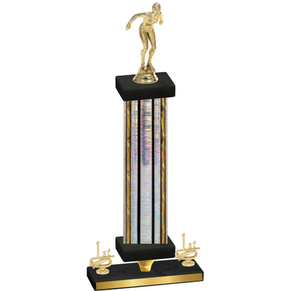 Premium Single Silver Glacier First Place Tennis Trophy