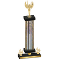 Premium Single Silver Glacier Fourth Place Victory Trophy