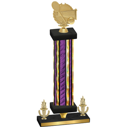 Premium Single Purple Glacier Victory Tennis Trophy