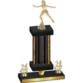 Premium Single Black Glacier Year Skater Trophy
