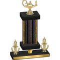 Premium Single Black Glacier Victory Academics Trophy