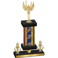 Premium Single Flag USA Victory Victory Trophy