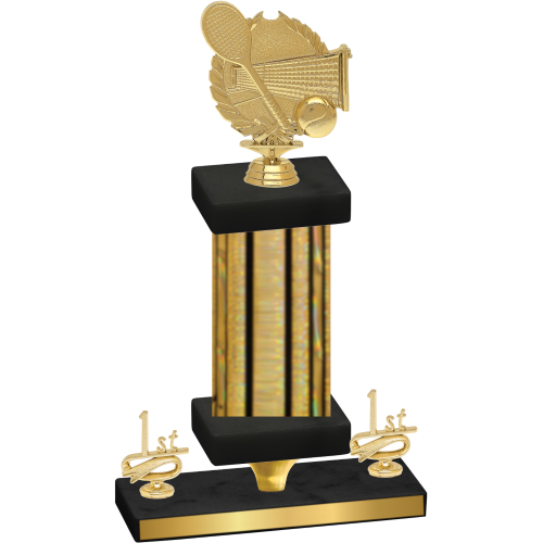 Premium Single Gold Glacier First Place Tennis Trophy