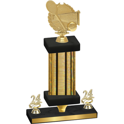 Premium Single Gold Glacier Year Tennis Trophy