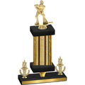 Premium Single Gold Glacier Victory Hockey Trophy