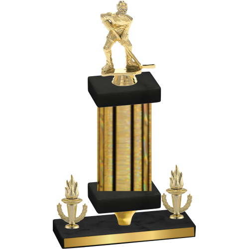 Premium Single Gold Glacier Victory Hockey Trophy