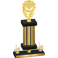 Premium Single Gold Glacier First Place Pickleball Trophy