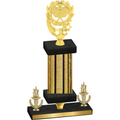 Premium Single Gold Glacier Victory Pickleball Trophy