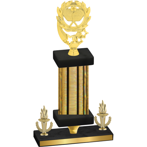 Premium Single Gold Glacier Victory Pickleball Trophy