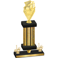 Premium Single Gold Glacier First Place Pickleball Trophy