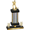 Premium Single Silver Glacier Year Hockey Trophy