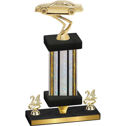 Premium Single Silver Glacier Year Cars Trophy