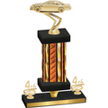 Premium Single Orange Glacier Fourth Place Cars Trophy