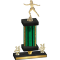 Premium Single Green Glacier Year Skater Trophy