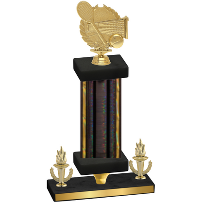 Premium Single Black Glacier Victory Tennis Trophy