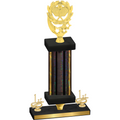 Premium Single Black Glacier First Place Pickleball Trophy