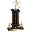 Premium Single Black Glacier Victory Skater Trophy