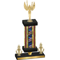 Premium Single Flag USA Victory Victory Trophy