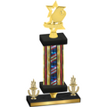 Premium Single Flag USA Victory Pickleball Trophy