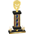 Premium Single Flag USA First Place Pickleball Trophy