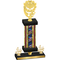 Premium Single Flag USA Fourth Place Pickleball Trophy