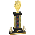 Premium Single Flag USA Victory Pickleball Trophy