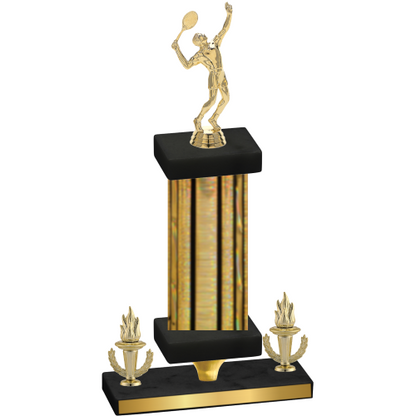 Premium Single Gold Glacier Victory Tennis Trophy