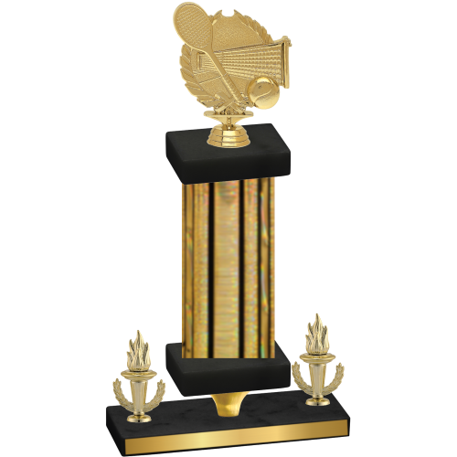 Premium Single Gold Glacier Victory Tennis Trophy