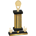 Premium Single Gold Glacier Third Place Insert Trophy