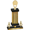 Premium Single Gold Glacier Victory Insert Trophy