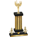 Premium Single Gold Glacier Victory Victory Trophy