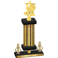 Premium Single Gold Glacier Victory Pickleball Trophy