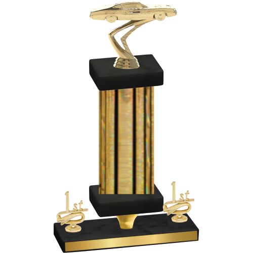 Premium Single Gold Glacier First Place Cars Trophy