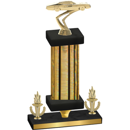 Premium Single Gold Glacier Victory Cars Trophy